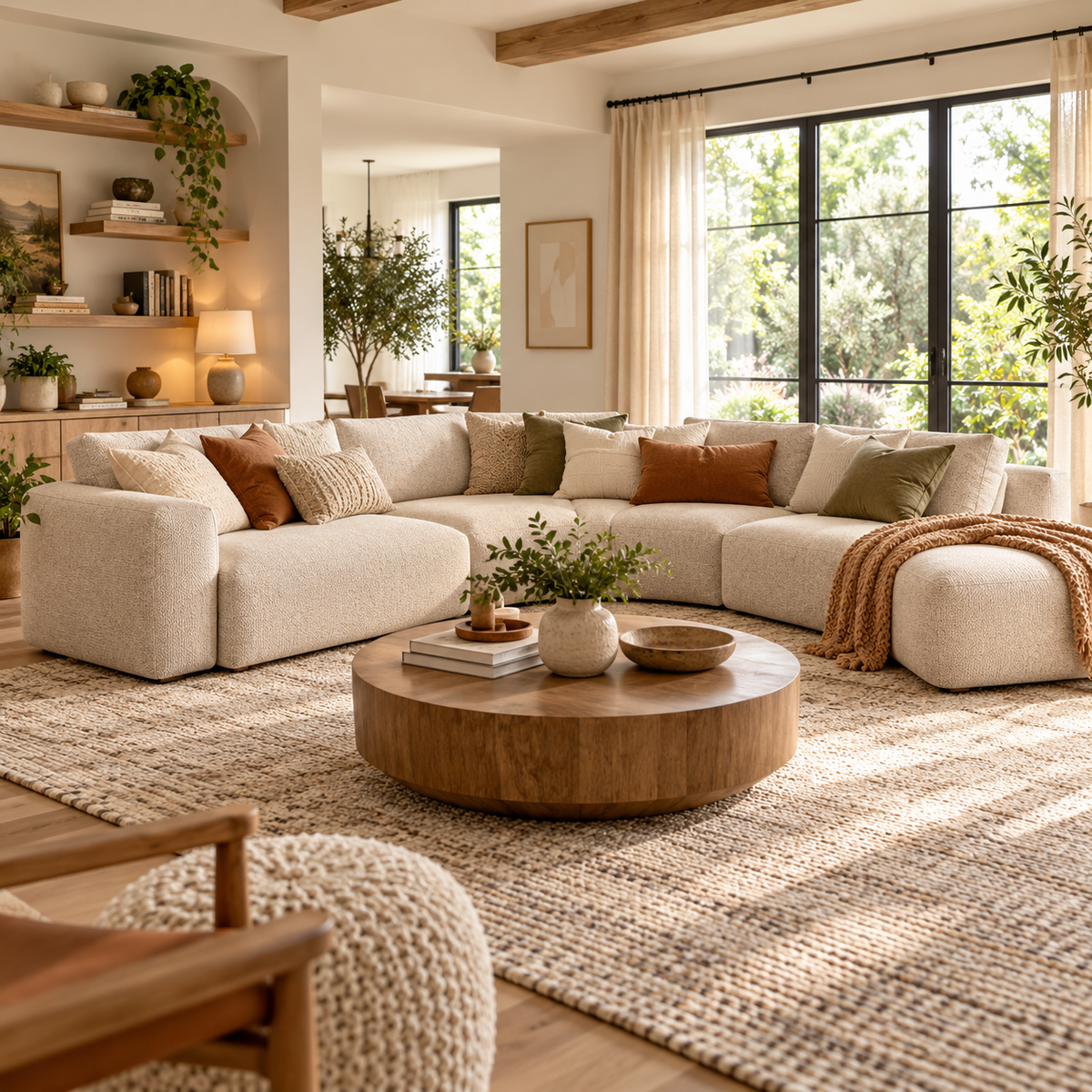 SUPCLEANING™ HavenCurve Modular Lounge Sofa