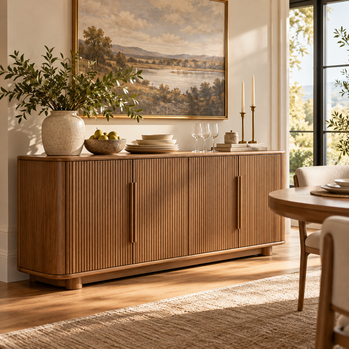 SUPCLEANING™ HearthLine Sideboard Buffet Cabinet