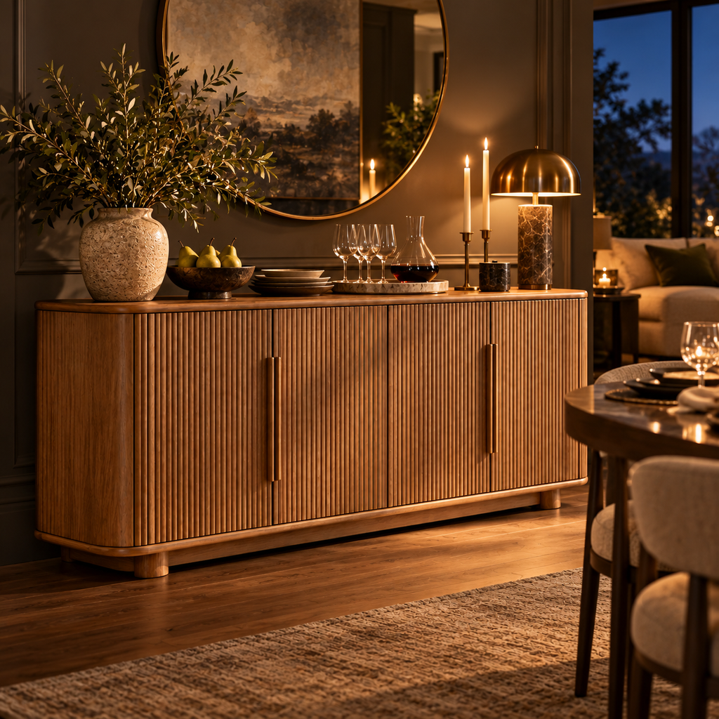 SUPCLEANING™ HearthLine Sideboard Buffet Cabinet