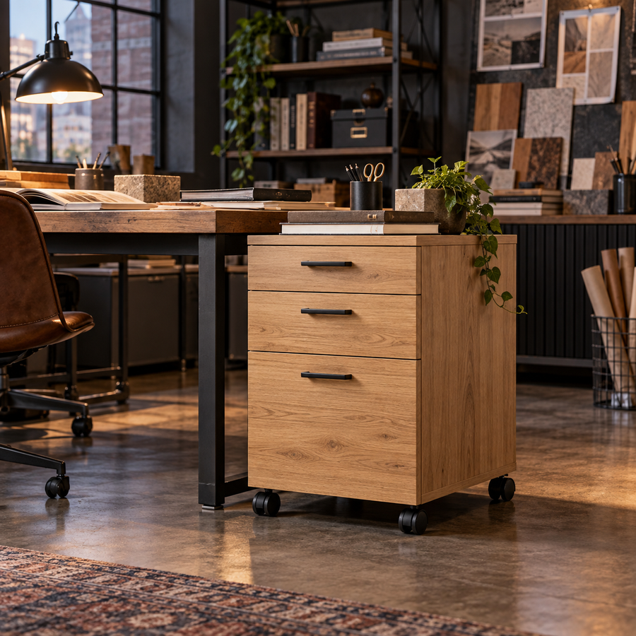 SUPCLEANING™ MoveNest Mobile Filing Cabinet alternate view